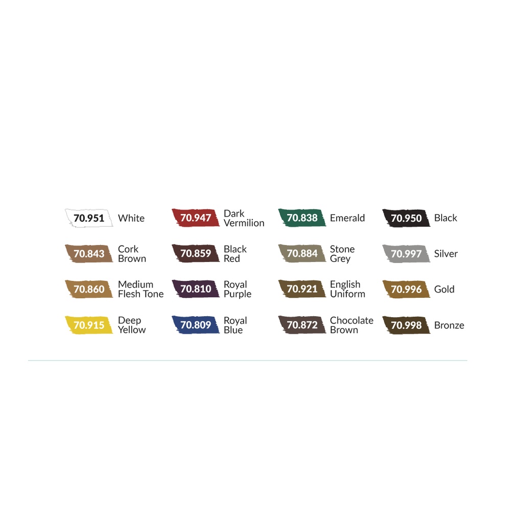 FMedieval Colors 16 teintes
