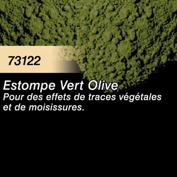 Pigment Estompe vert olive