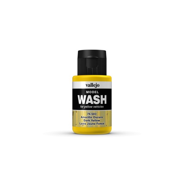 Wash jaune foncé