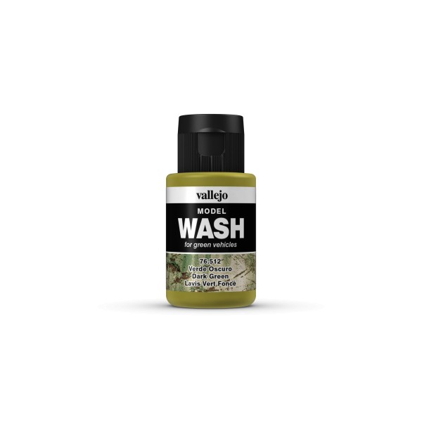 Wash vert foncé