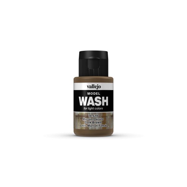 Wash marron foncé