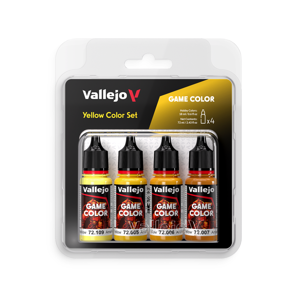 Game Color Set : Jaune - Yellow