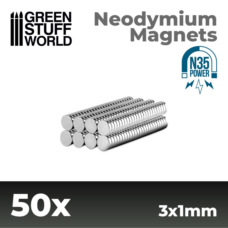 Aimant Neodyme 3X1mm N35