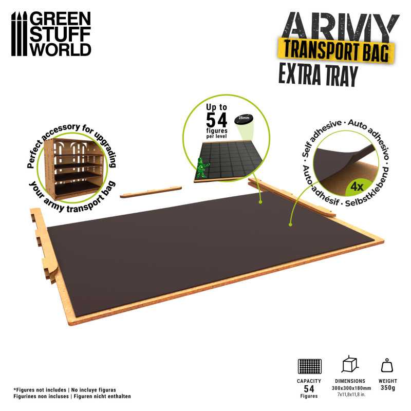 Army Transport Bag Extra Tray