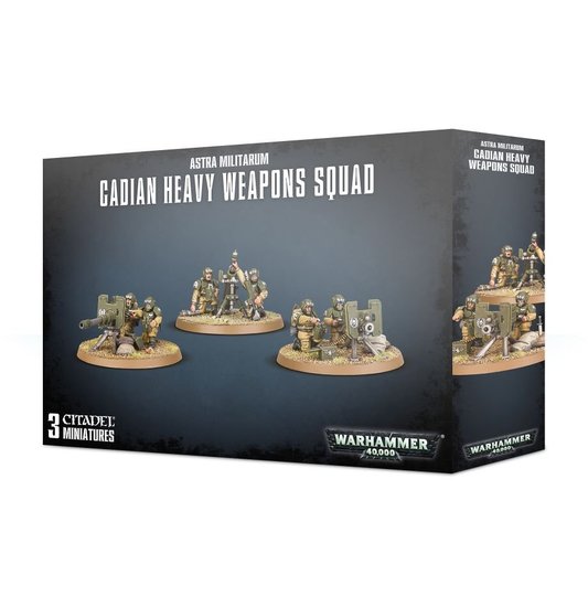 Cadian Heavy Weapon Squad