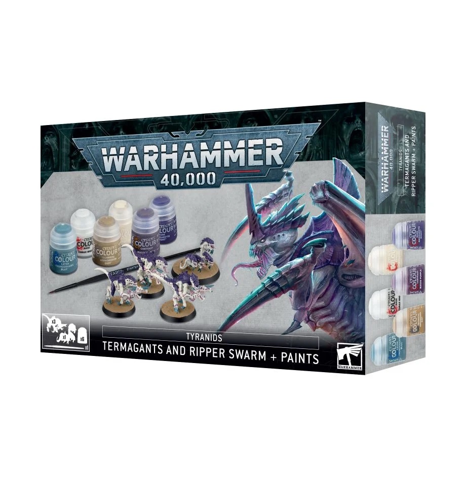 Termagant And Ripper Swarm Paint Set