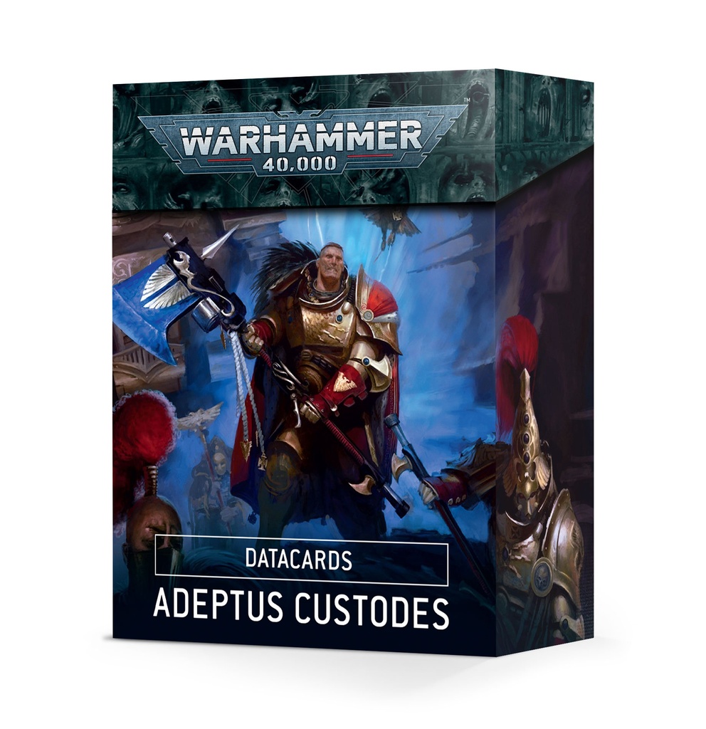 Adeptus Custodes Datasheet Cards FR