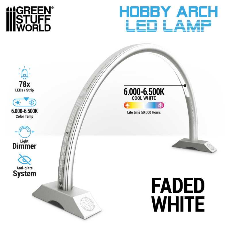 Lampe LED Hobby Arch - Faded White