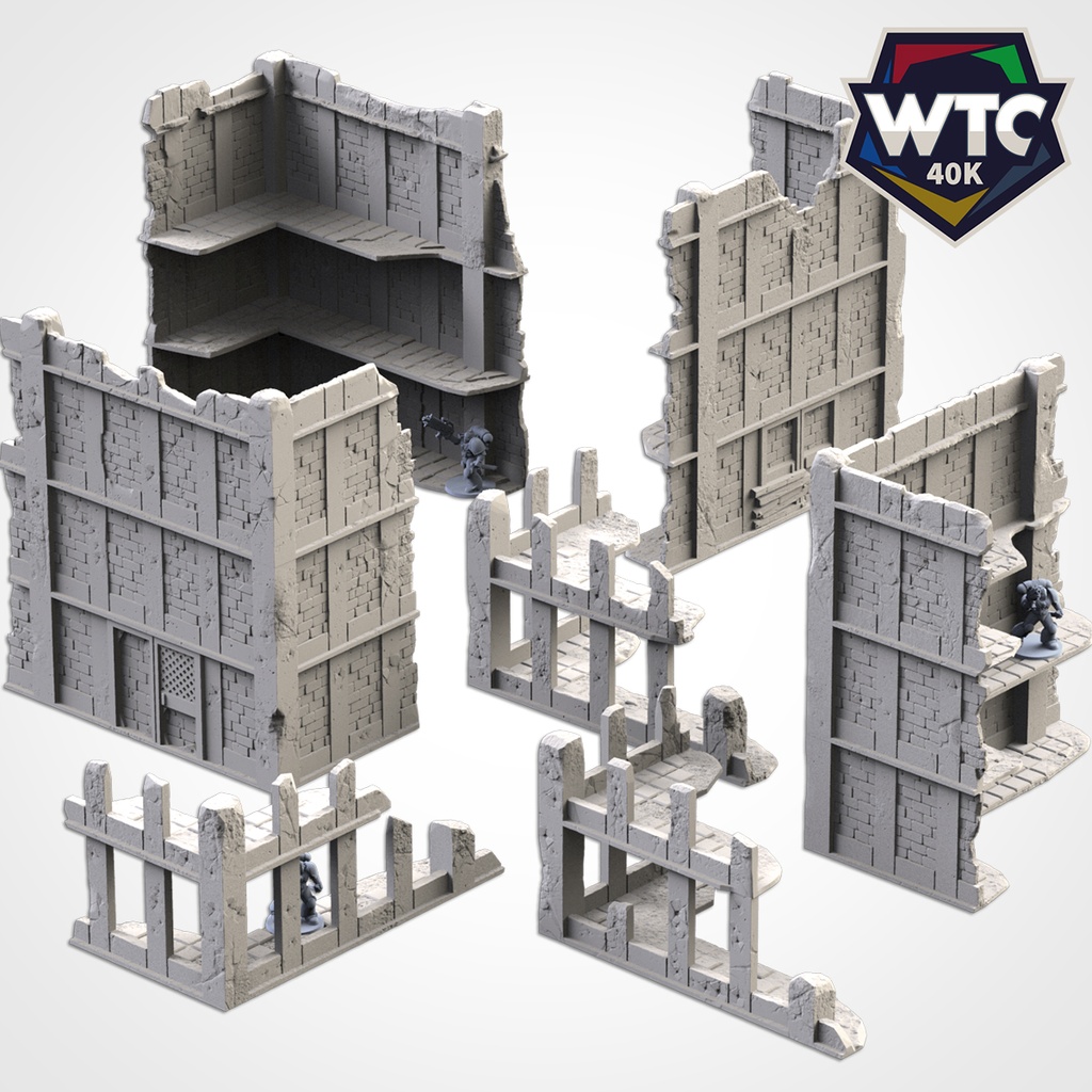 WTC City Ruins Set 01