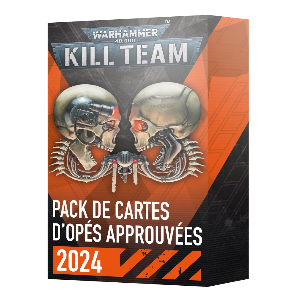 Kill Team: Approved Ops Card Pack FR