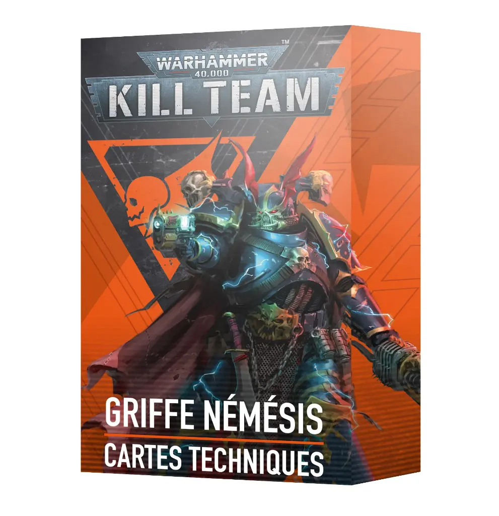 Kill Team: Nemesis Claw Datacards FR