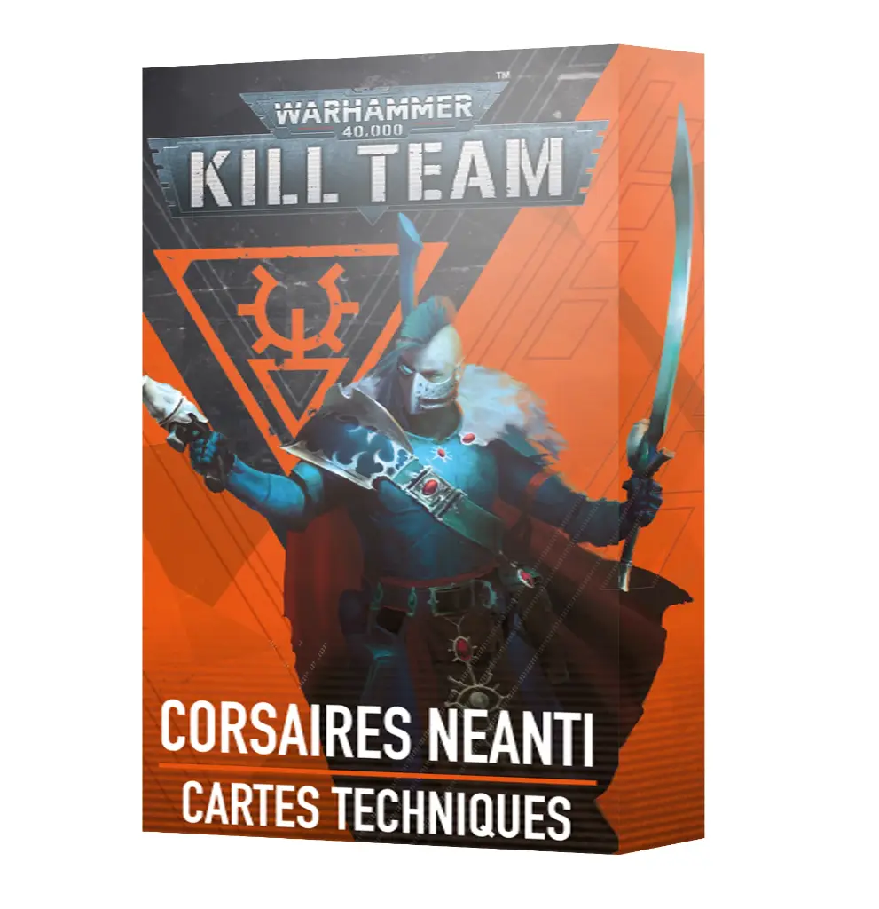 Kill Team: Corsair Voidscarred Datacards FR