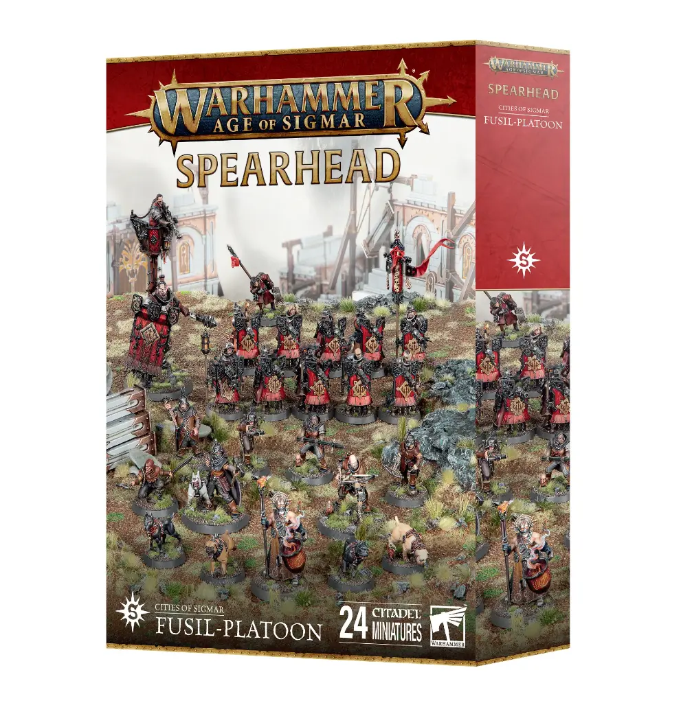 Cities Of Sigmar Spearhead : Fusil Platoon