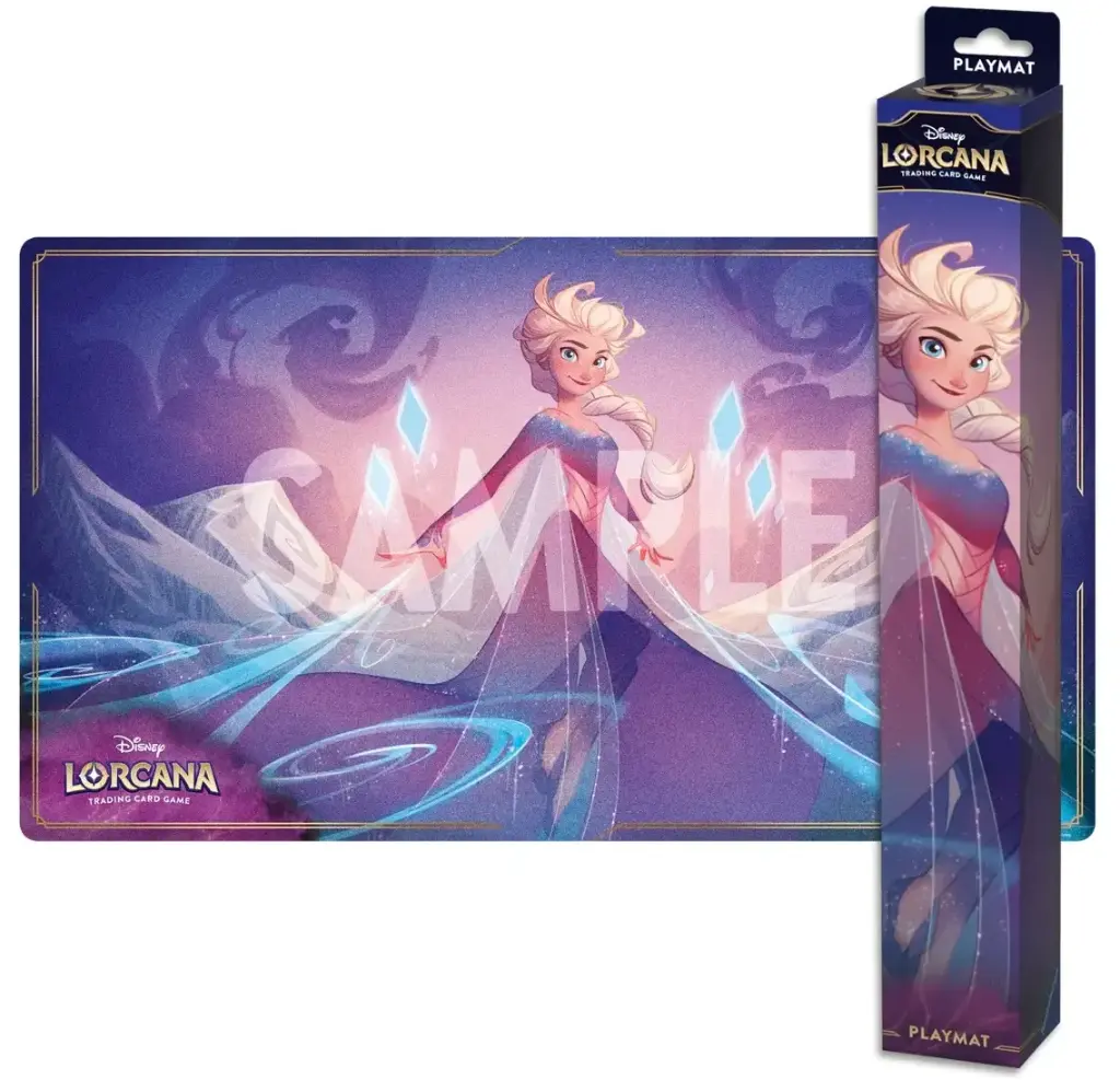 Lorcana S6 La mer Azurite : Tapis De Jeu Elsa