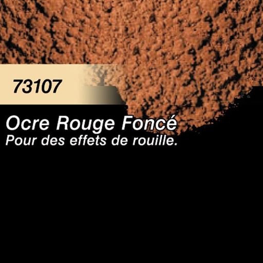 [73107] Pigment Ocre Rouge foncé