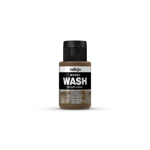 [76514] Wash marron foncé