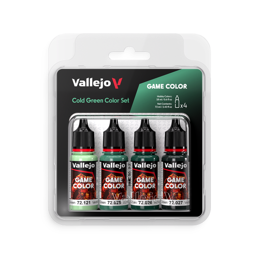 [72383] Game Color Set : Vert Froid - Cold Green