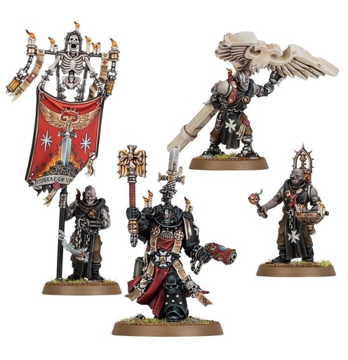 [55-44] Chaplain Grimaldus & Retinue