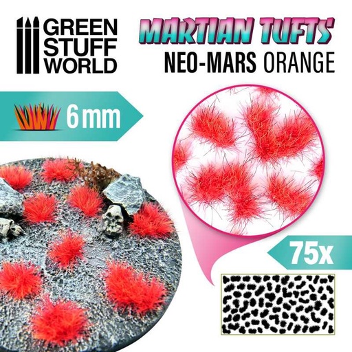 [8435646501789ES] Touffes D'herbe Martienne - Neo Mars Orange