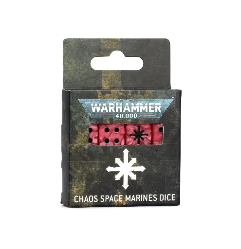 [86-62] Chaos Space Marines Dice Set