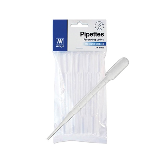 [26003] Pipettes Moy. 3ml x8