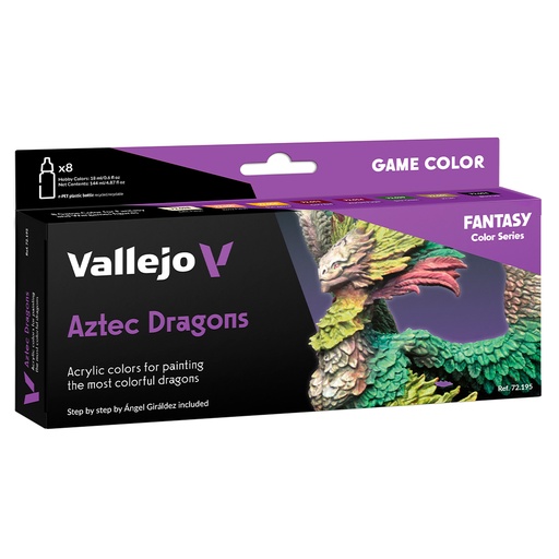 [72195] Fantasy Color Series Aztec Dragons
