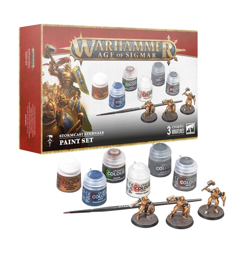 [60-10] Stormcast Eternals Paint Set