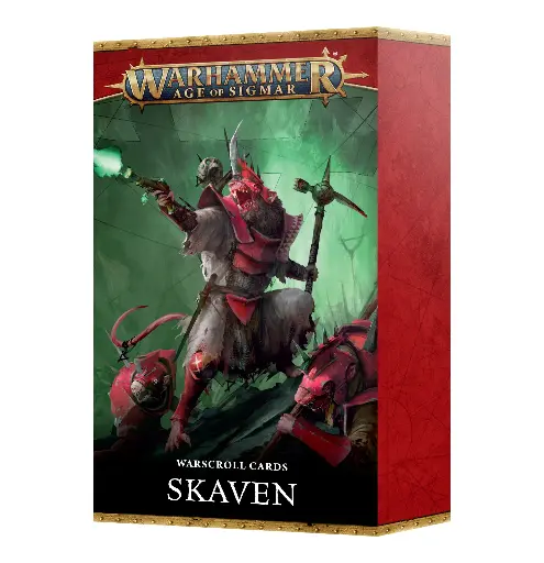 [90-05] Warscroll Cards Skaven FR