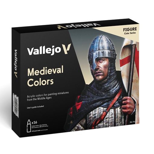[70142] Figure Color Series - Mediaval Colors