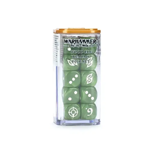 [13-103] Wood Elf Realms Dice Set