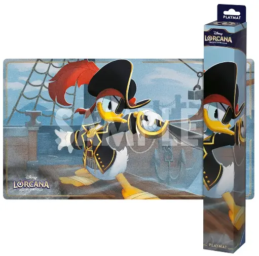 [11098443] Lorcana S6 La Mer Azurite : Tapis De Jeu Donald