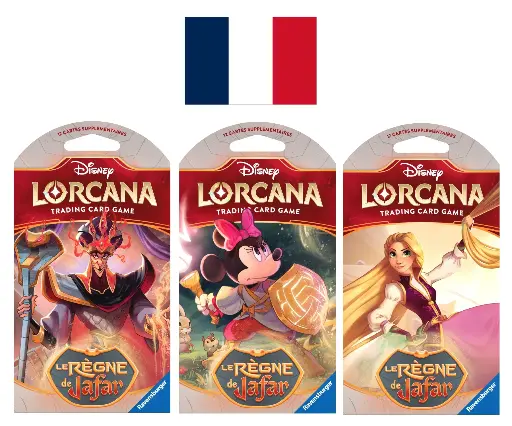 [11098508] Lorcana S8 Le Règne De Jafar : Booster Aléatoire VF