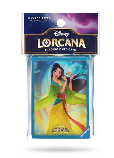 [11098626] Lorcana S9 Fabuleux : Protège-Cartes Mulan