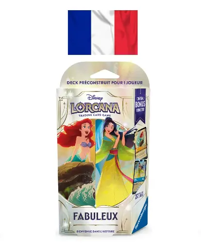 Lorcana S9 Fabuleux : Deck Préconstruit 1 FR