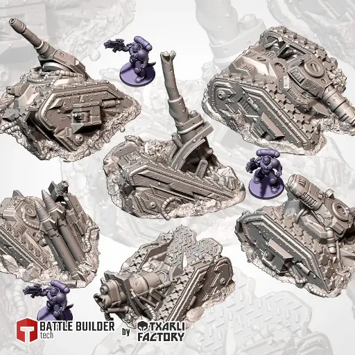 Destroyed Tanks